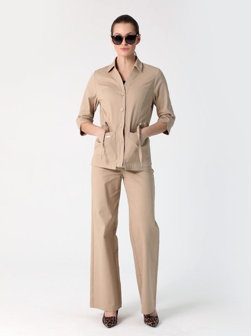 25226 Жакет бежевый