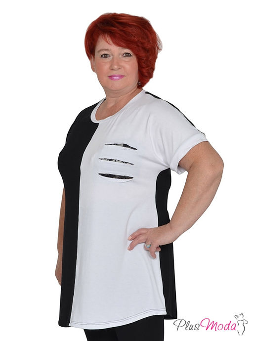 Туника Модель №1674 размеры 44-84 - Plusmoda фото 3