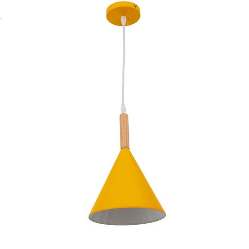 Светильник BayerLux 2034847/1 E27 40 Вт желтый 19.5×19.5×28 см