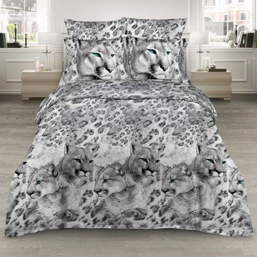 Постельное белье - Бязь Люкс 4237 Пума Семейный (молния) - Luteks фото 2