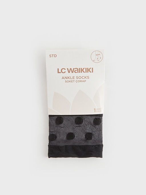 Kendinden Desenli Kad?n Soket ?orap