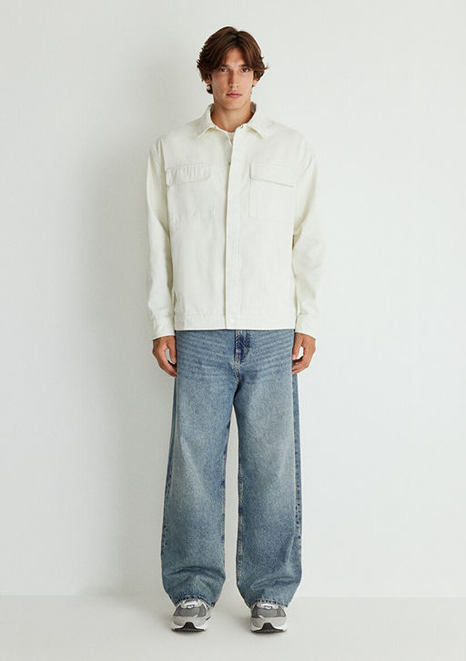 Beyaz Gomlek - Mavi фото 4