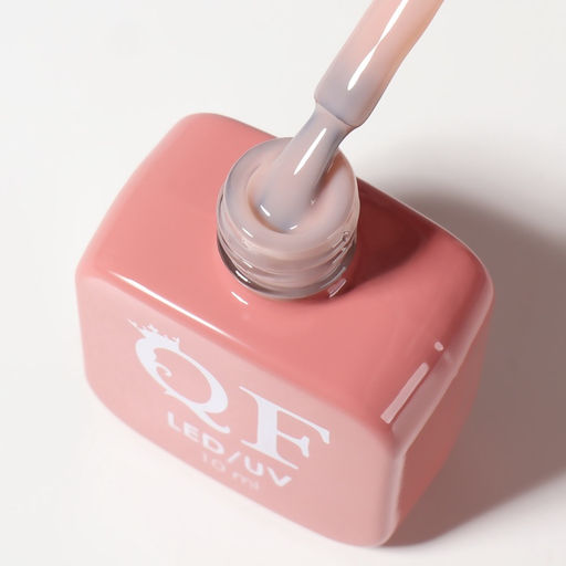 Гель лак для ногтей, камуфлирующий, трехфазный, 10 мл, LED/UV, нюдовый (2)