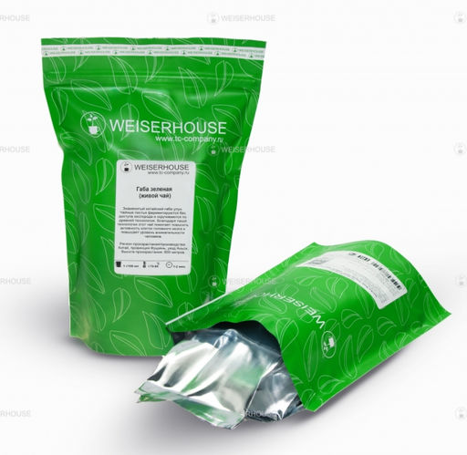 Живой чай / Габа зеленая (живой чай), 1 уп. * 200 гр. - Weiserhouse фото 4