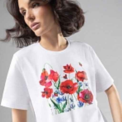 Футболка прямого кроя Великолепна уже утром - Charutti фото 31