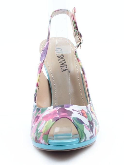 08-EG24-1 MULTI-COLOR Босоножки женские (натуральная кожа) - Фабричный китай фото 9