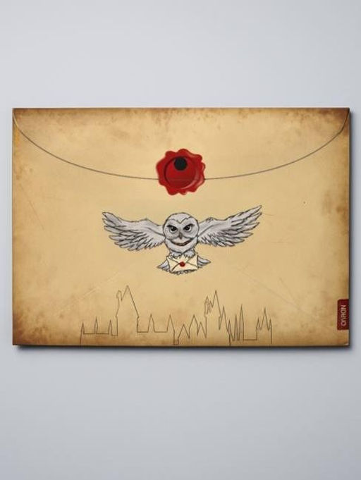 Папка-конверт на кнопке А4 "Сова-1", 160 мкм, пластик