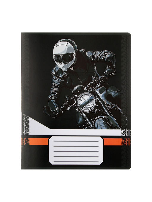 Комплект тетрадей из 10 штук, 18 листов в клетку Calligrata "Racing", обложка мелованная бумага, ВД-лак, блок офсет, 5 видов по 2 штуки