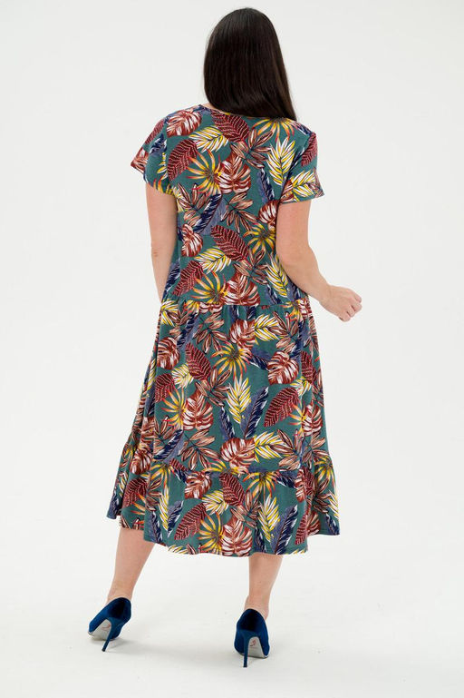 Платье женское из кулирки Кармелита осень - Амадэль фото 9