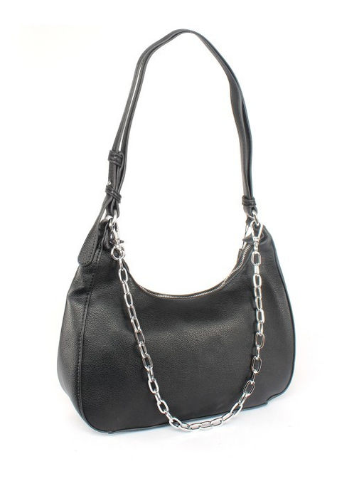 Сумка женская искусственная кожа FR-6620-1, 1отд+еврокарм, плечевой ремень, черный SALE 258368 - Adelia фото 6