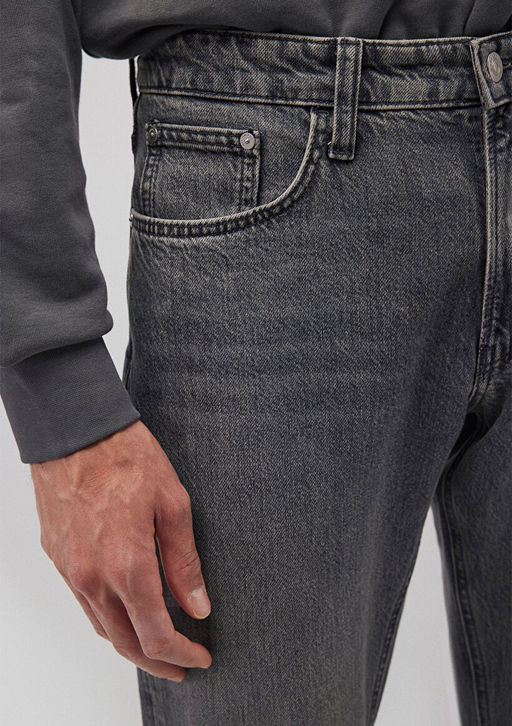 London Street Gri Denim Jean Pantolon - Mavi фото 5