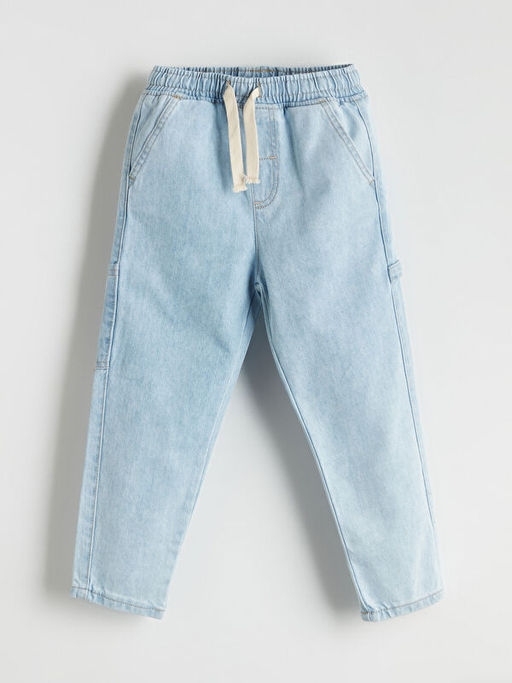 Beli Lastikli Basic Erkek ?ocuk Jean Pantolon