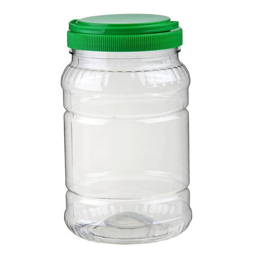 Цена за 2 шт. Банка для хранения сыпучих продуктов Альтернатива, 2 л, пластик, МИКС