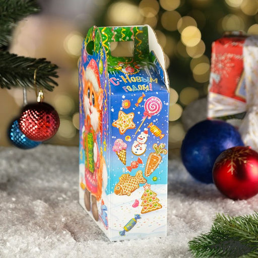 Цена за 5 шт. Подарочная коробка Заяц-Кот неон, 16 х 7,5 х 26 см - Simaland фото 6