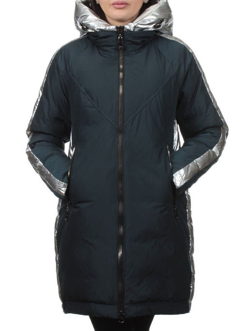 221С-050 BLUE GREEN Пальто зимнее женское (Био - Пух)