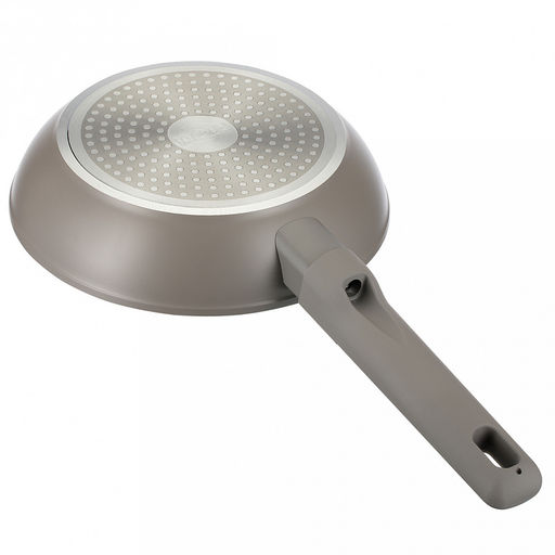 Сковорода с антипригарным покрытием Latte д24см, h4,8см, s2,6мм, дно s3,1мм, литой алюминий, бакелитовая ручка с покрытием soft-touch, капсульное дно, Regent (Китай) Подходит для всех видов плит, включая индукционную. - Домашняя мода фото 5