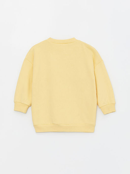 Bisiklet Yaka Uzun Kollu Tom and Jerry Bask?l? Erkek Bebek Sweatshirt - Waikiki фото 2