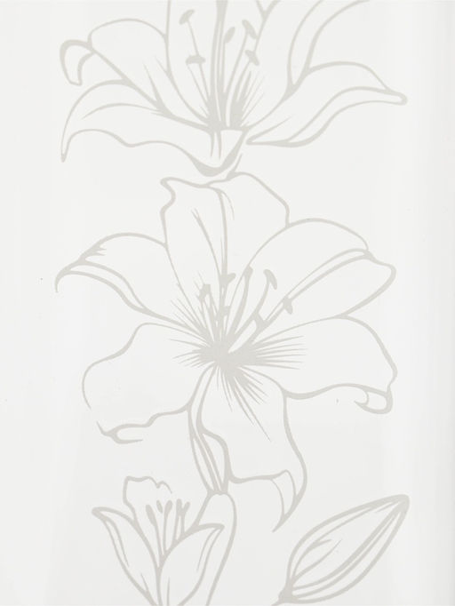 Ваза стеклянная для цветов, 6×20 см, 530 мл