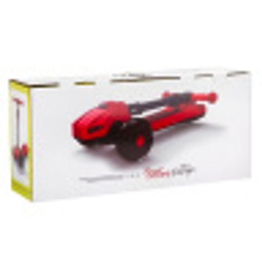 Самокат четырехколесный складной с паром