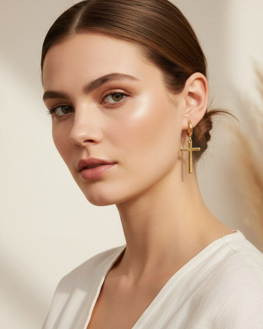 Серьги из стали