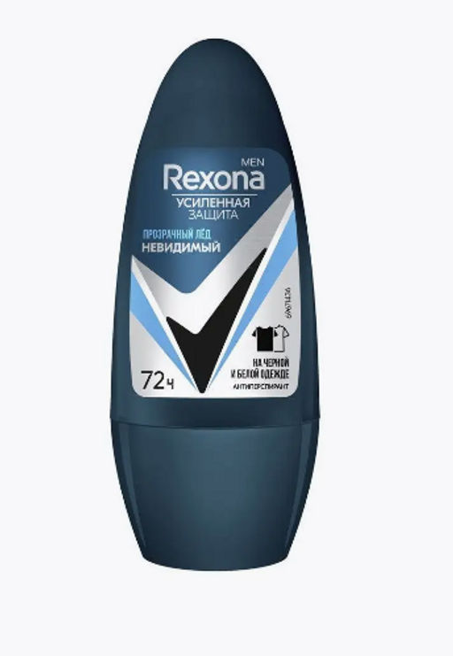 РЕКСОНА део-ролл муж Прозрачный лед 50мл