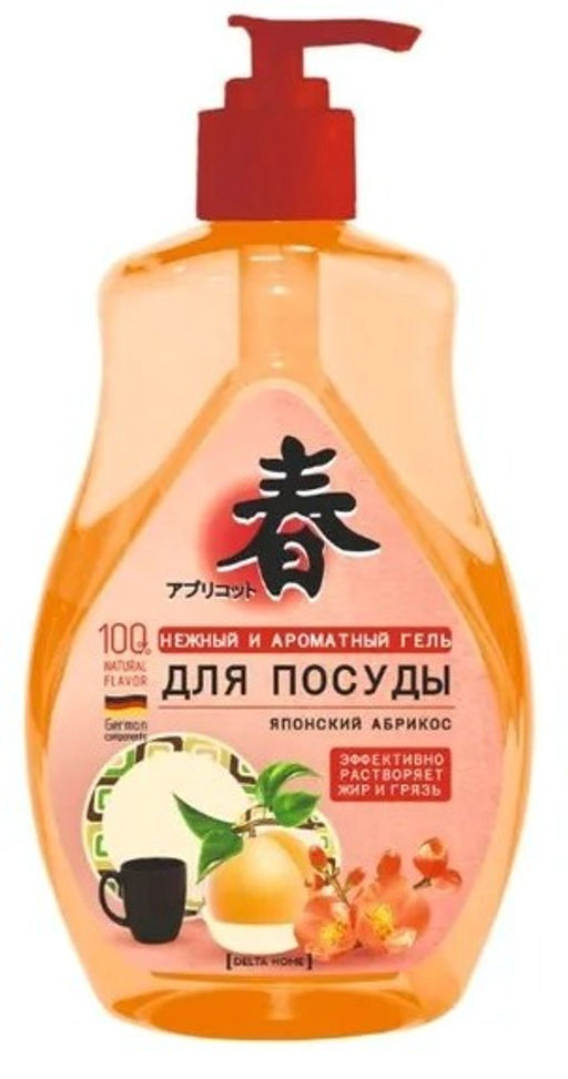 Delta Home Средство для мытья посуды (1л) "Японский абрикос".12
