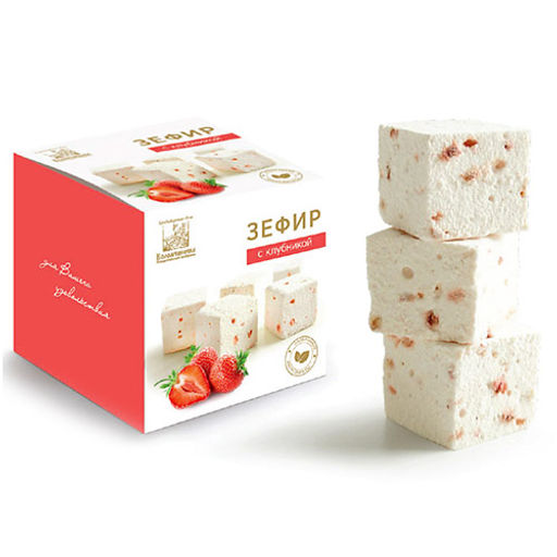 Зефир с клубникой