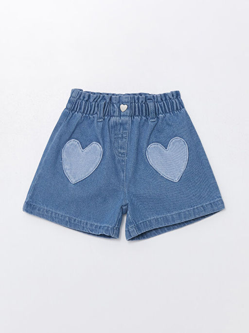Beli Lastikli Nak??l? K?z Bebek Jean ?ort - Waikiki фото 3