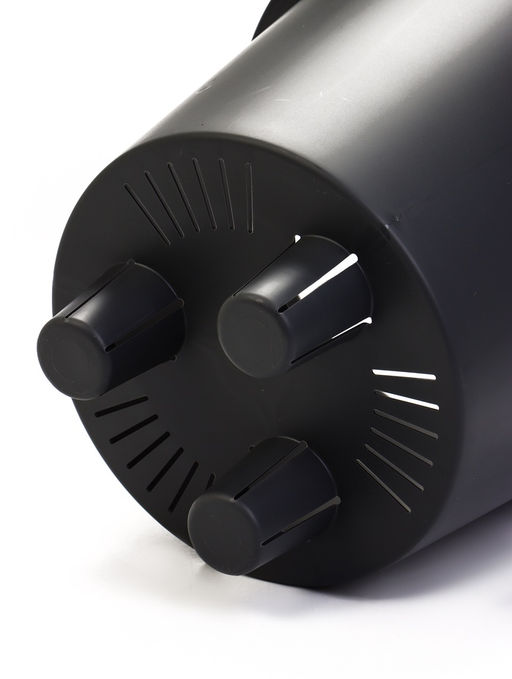 Кашпо для цветов «Микрит», 7.8 л, d=28 см, h=25.5 см, со вставкой, пластиковое, серое