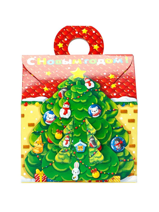 Сладкий новогодний подарок Игрушечный домик, 500 г - Simaland фото 4