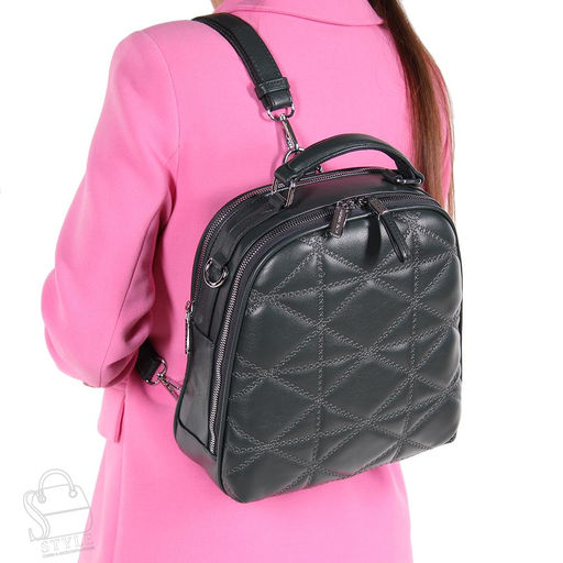Рюкзак женский 575338-3 d.green Velina Fabbiano/50  в Новосибирске