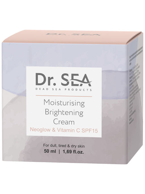 1006 Dr.Sea Увлажняющий крем с комплексом NEOGLOW и витамином С "Сияние кожи" SPF15, 50 мл
