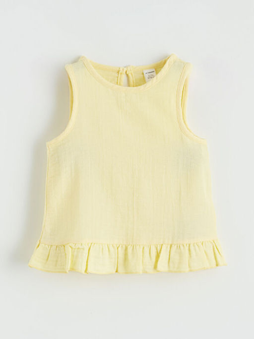 Bisiklet Yaka K?z ?ocuk Bluz Ve ?ort 2li