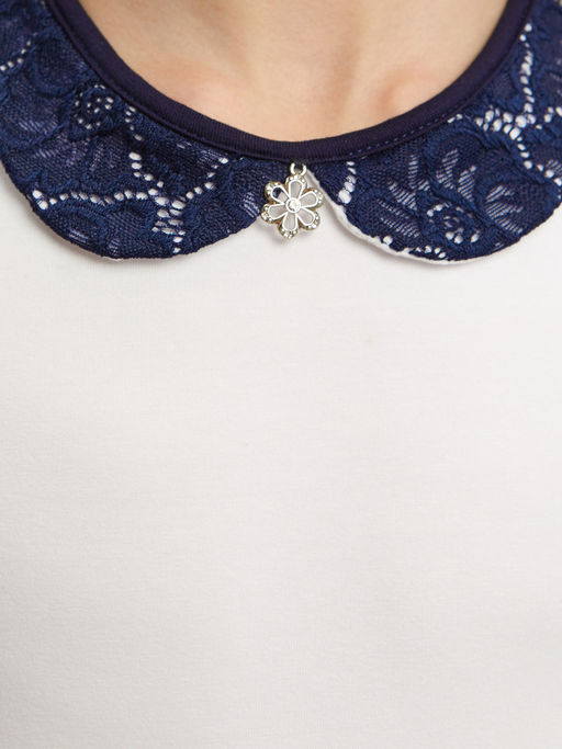 Блузка белый 202230609 - Nota bene фото 19