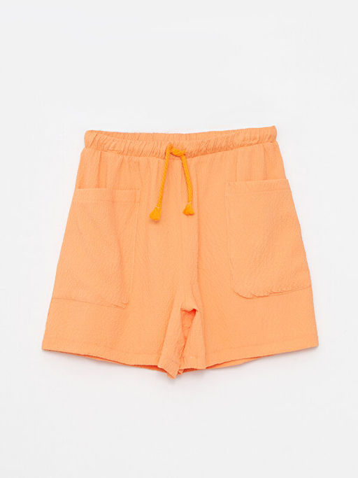 Beli Lastikli Basic K?z ?ocuk ?ort