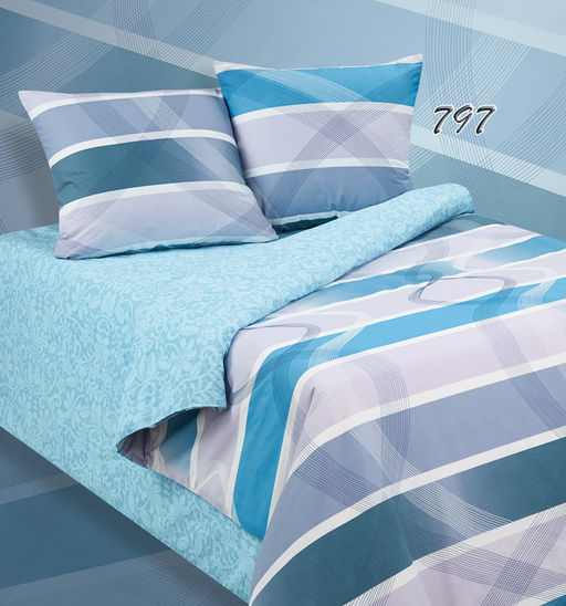 ПА-2-797 КПБ 2 Поплин + нав-ки ( 70х70х2шт ) "АльВиТек"