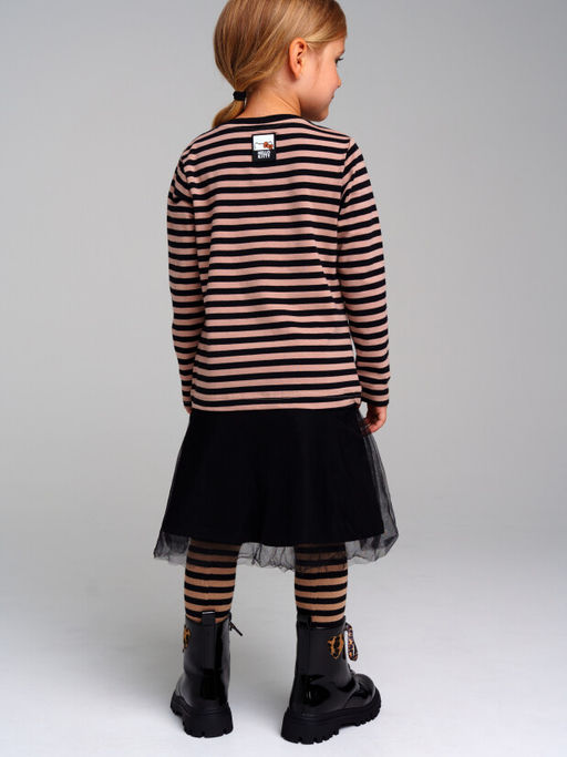 32342031 Платье трикотажное для девочек - Playtoday фото 3