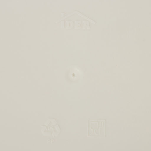 Салфетница IDEA «Вязание», пластик, 14×14×8.5 см, серая