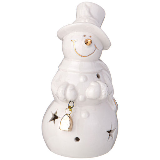 ФИГУРКА СНЕГОВИК С LED-ПОДСВЕТКОЙ 6,3*6,1*12 СМ - Lefard фото 2