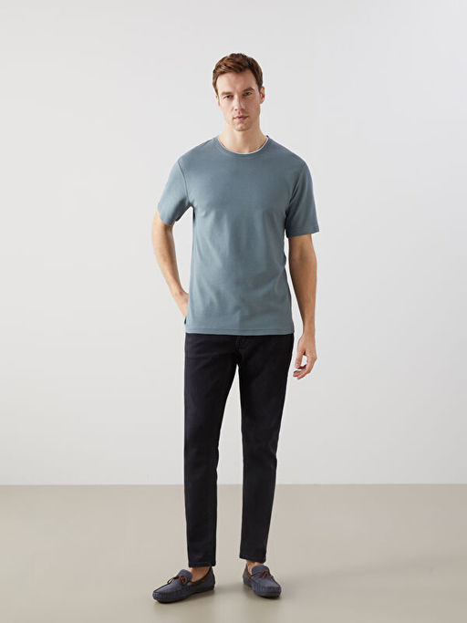 Bisiklet Yaka K?sa Kollu Erkek Ti??rt