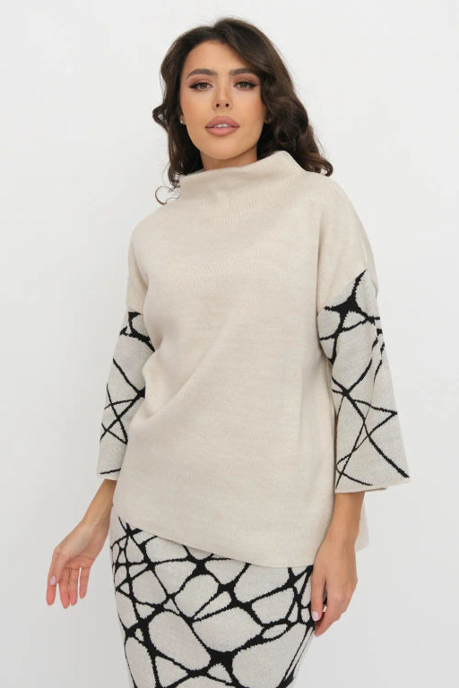 ЗЛАТА Костюм М 3305/молочный