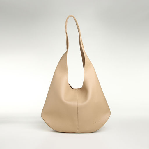 Сумка - мешок женская TEXTURA, на магните, с косметичкой, 36×10×27 см, бежевая