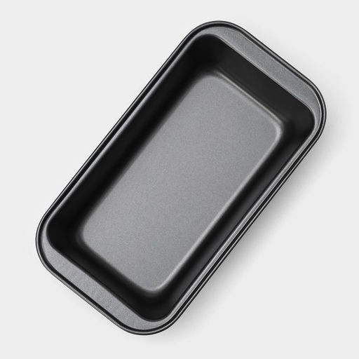 Форма для выпечки Доляна «Жаклин. Хлеб», 27.5×15×7 см, антипригарное покрытие, углеродистая сталь, чёрная