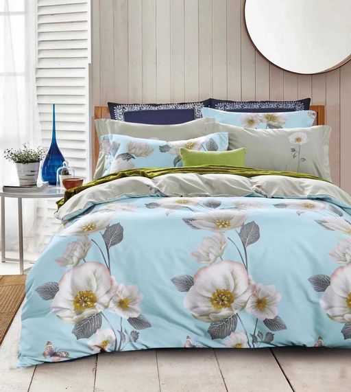 КПБ Boris Dense на резинке по кругу BORDR057 1.5 спальный