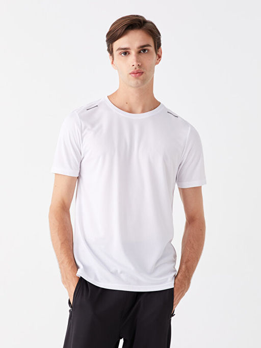 DRY-TECH Bisiklet Yaka K?sa Kollu Erkek Spor Ti??rt - Waikiki фото 2