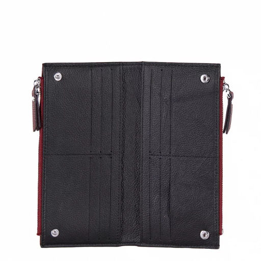 Кошелек 1701BG wine red S-STYLE