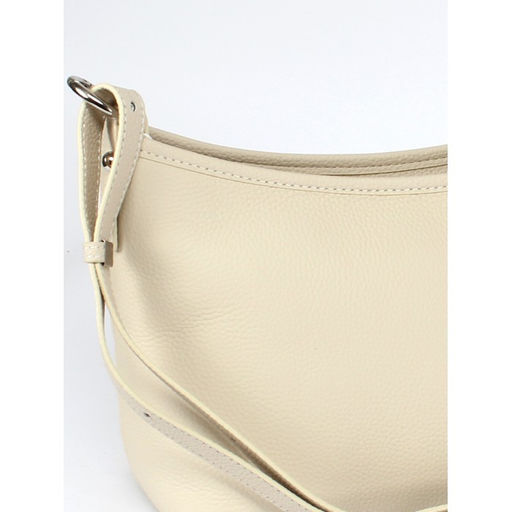 Сумка женская натуральная кожа GU 2066-6749, 1отд, плечевой ремень, молочный SALE 259913 - Adelia фото 8