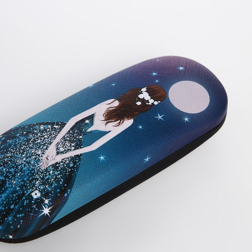 Футляр для очков, 16 х 4 х 6 см, хлопушка, цвет синий - Simaland фото 3