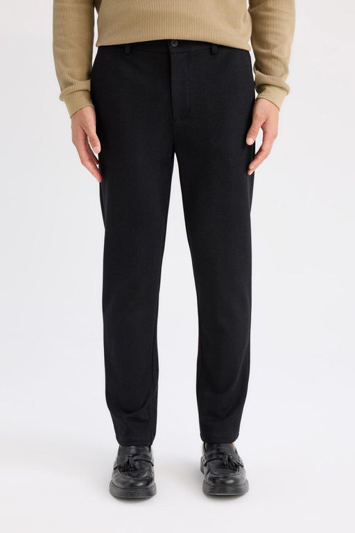 Tailored Regular Fit Normal Kesim Kuma_ Pantolon Basic D_z Cepli