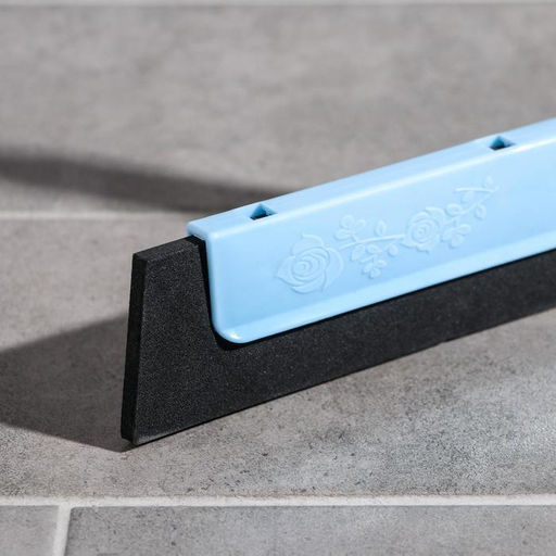 Водосгон для пола Доляна, черенок из нержавеющей стали 90 см, рабочая часть 34?2,5 см  фото 8